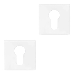 PZ cylinderring - FORMANI - Mat hvidt rustfrit stl - Model LSQBY50 - Design by Bob Manders