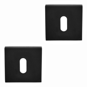 N�gleskilte - FORMANI - PVD Mat sort - Model LSQBN50 - Design by Bob Manders