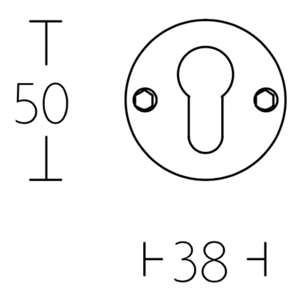 Cylinderring PZ - Hvid - Formani - Model ONE - Design by Piet Boon