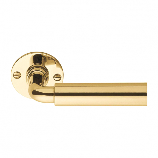 Formani Door handle - Brass without lacquer - TIMELESS Model 1923MRR50