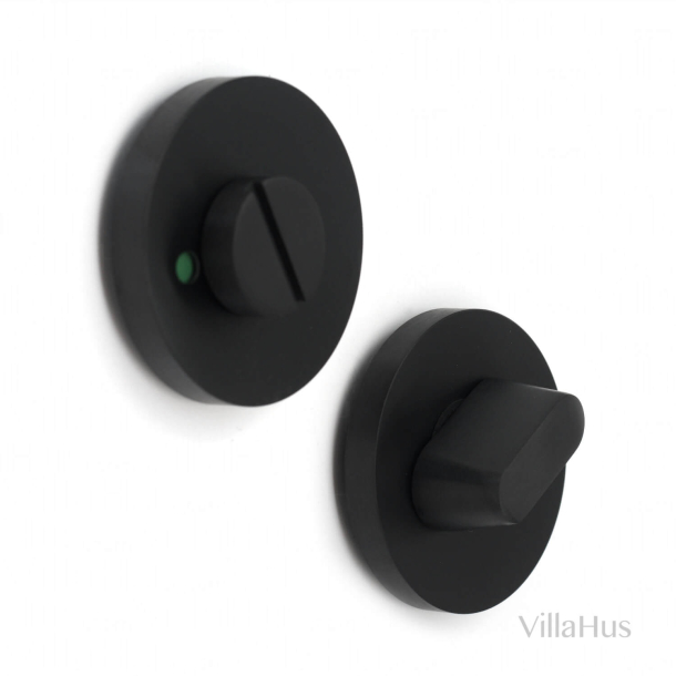 Toiletbestning - BODA 2014 - Brstet sort PVD - Model BASICS LBW C50D - Design by FORMANI