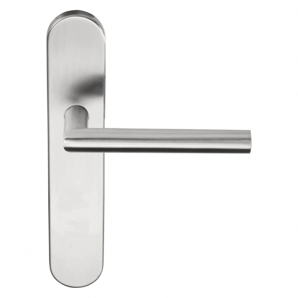 Formani Door handle - Satin stainless steel - Model LBII-19 P13SFC -Basics