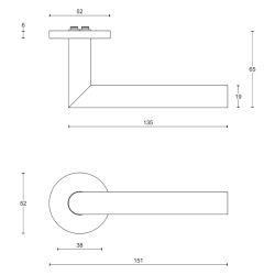 Drgreb - FORMANI - PVD Gunmetal - Model LBII-19 - Basics
