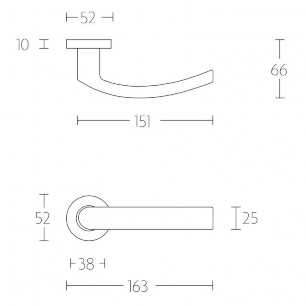 Drgreb - FORMANI - Mat sort - Model LBXIV - Basics
