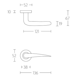 Drgreb - FORMANI - PVD Mat guld - Model LBXX - Basics