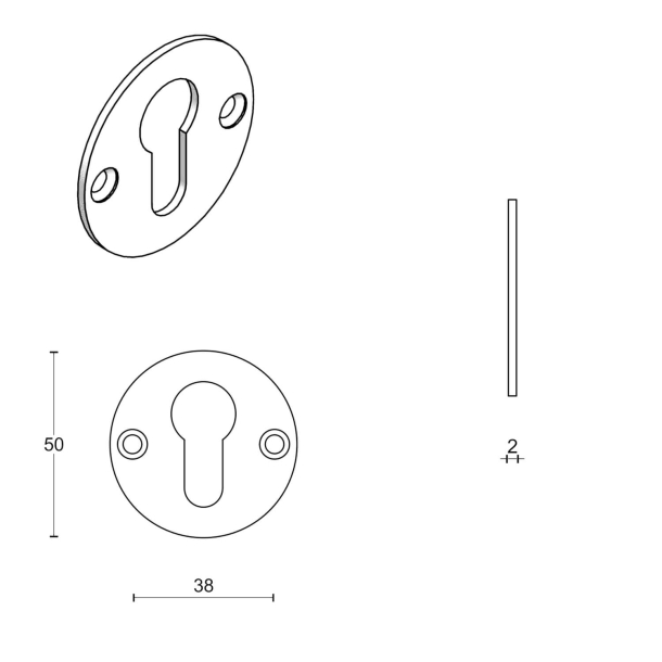 PZ cylinderring - FORMANI - Poleret stl - Model LZBY50 - Design by Lazaro Rosa-Violan