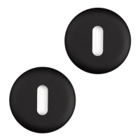 Ngleskilte - FORMANI - Mat sort - Model EVBN52 - Design by Edward van Vliet