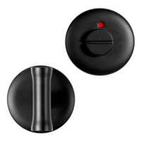 Toiletbestning - FORMANI - Mat sort - Model EVWC52 - Design by Edward van Vliet