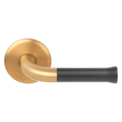 Drgreb EV101/64 - PVD mat guld / Mat sort - Model NOUR - Design by Edward van Vliet