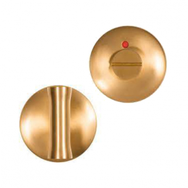Privacy lock - EVWC52 - PVD mat gold - Model NOUR - Design by Edward van Vliet