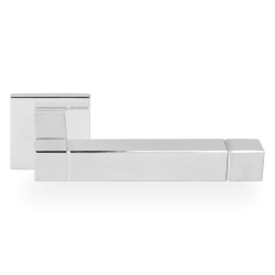 Drgreb JB100 - Poleret rustfri stl - Model SQUARE - Design by Jan des Bouvrie