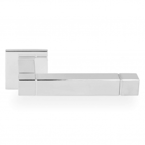 Drgreb JB100 - Poleret rustfri stl - Model SQUARE - Design by Jan des Bouvrie