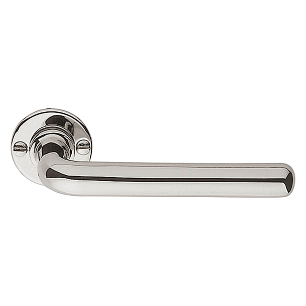 Formani Door handle - Polished nikkel - TIMELESS Model 1921MRR38