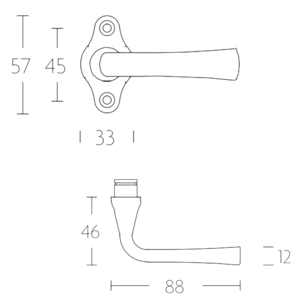 Drgreb - FORMANI - Satin nikkel - TIMELESS Model 1948GRL