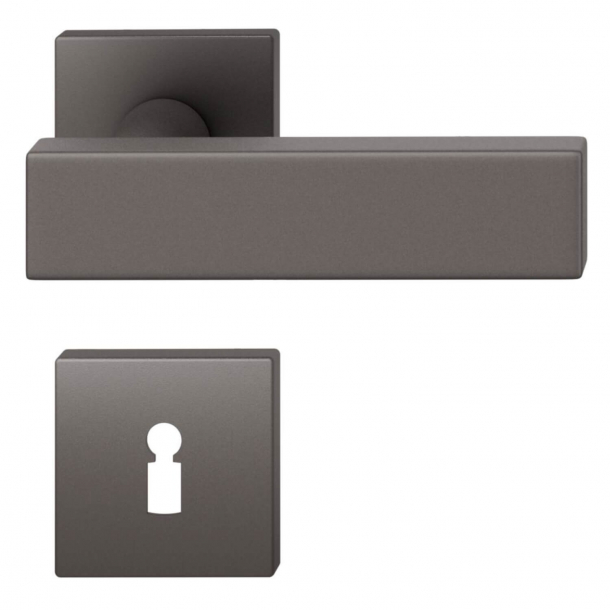 FSB Door handle - Dark bronze brushed aluminium - Johannes Potente - Model 1003