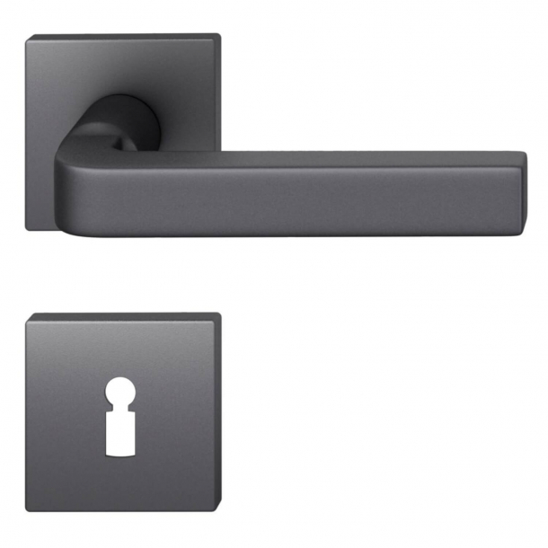 FSB Door handle - Black aluminium - David Chipperfield - Model 1004
