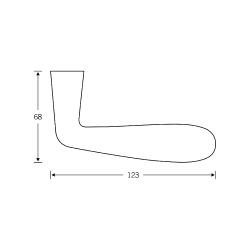 FSB Trgriffe - Dunkelbronze gebrstetes Aluminium - Johannes Potente - Modell 1027