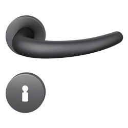 FSB Klamka ze znakiem klucza - Czarne aluminium - FSB Workshop - Model 1160