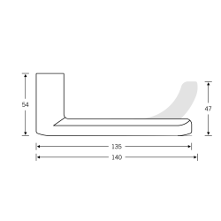 FSB Klamki - Szczotkowane aluminium w kolorze ciemnego br&#261;zu - FSB Workshop - Model 1259