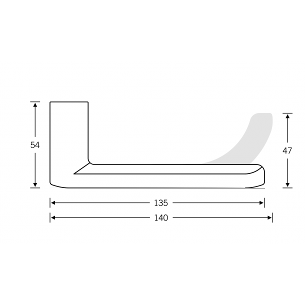 FSB Klamki - Szczotkowane aluminium w kolorze ciemnego br&#261;zu - FSB Workshop - Model 1259