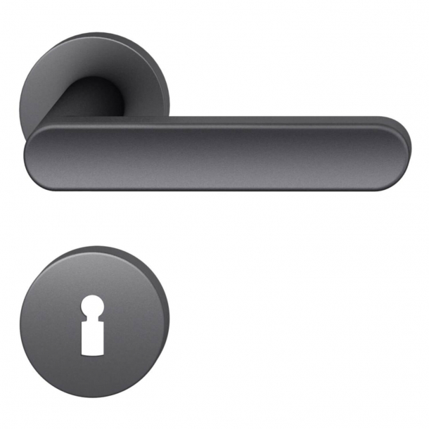 FSB Door handle - Black aluminium - FSB Workshop - Model 1259