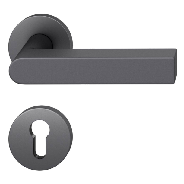 FSB Door Handle - Black aluminum - Outdoors - Peter Bastian - Modell 1001