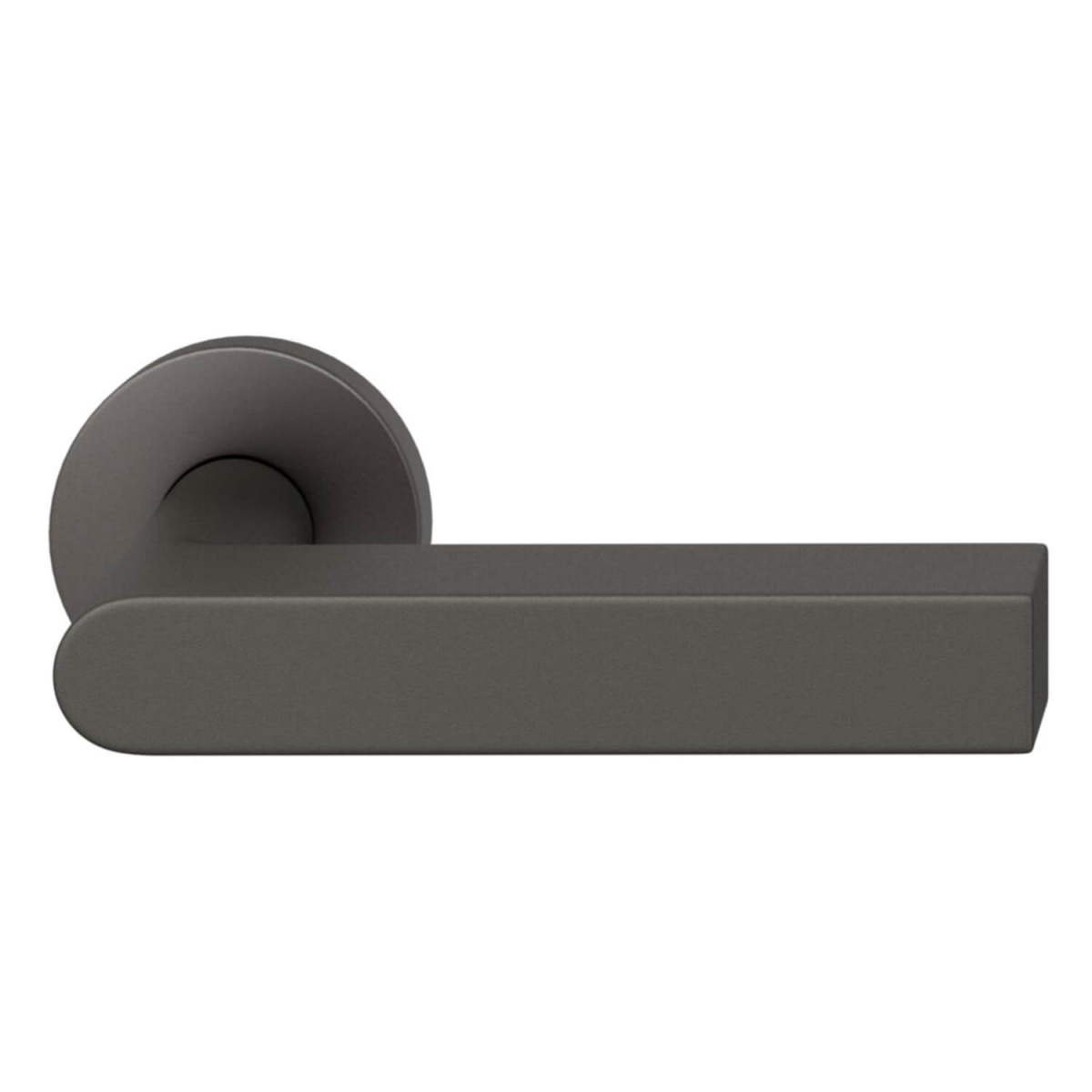 FSB Door handle Dark bronze brushed aluminium Peter Bastian Model 1001 FSB Door handles
