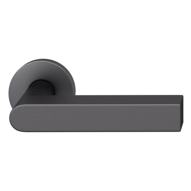 FSB Door handle - Black aluminium - Peter Bastian - Model 1001