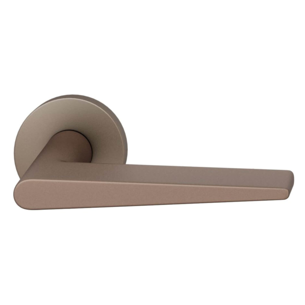 FSB Door handle - Medium bronze brushed aluminium - Johannes Potente - Model 1005