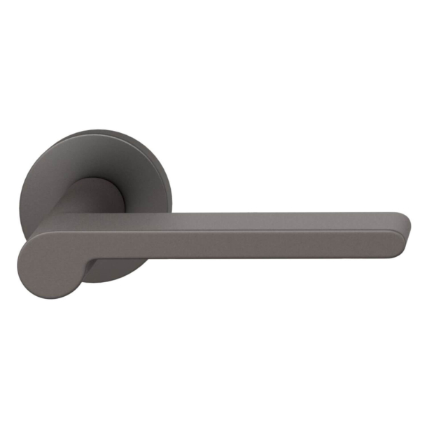 Dörrhandtag - Mörk brons borstat aluminium - FSB - FSB Workshop - modell 1021
