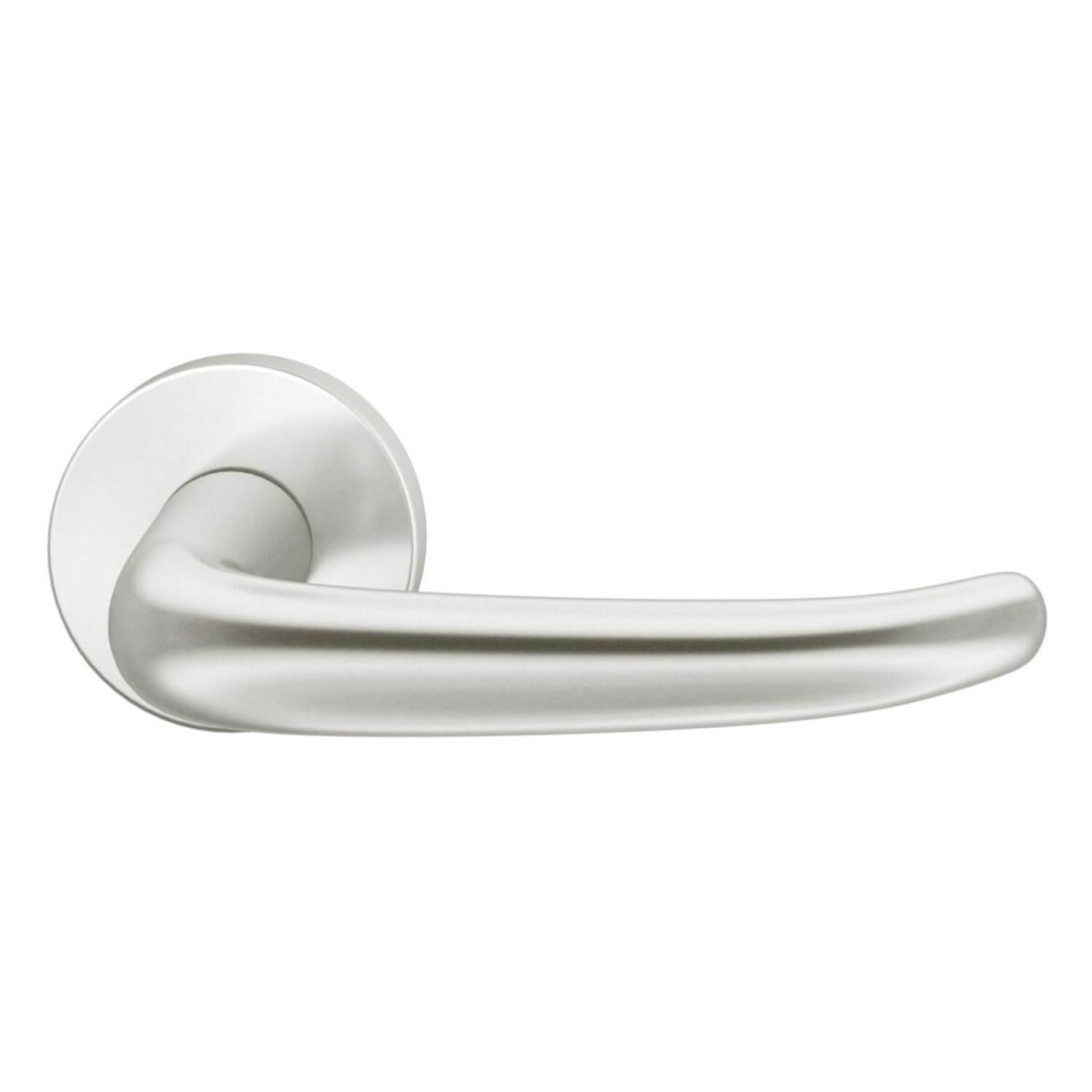 FSB Door Handle Brushed Aluminium Johannes Potente Model 1023 