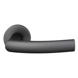 FSB Door handle - Black aluminium - Hartmut Weise - Model 1107