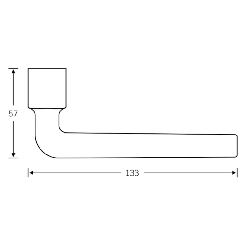 Fsb Door Handle With Privacy Lock Dark Bronze David Chipperfield Model 1004 Fsb Door 4599