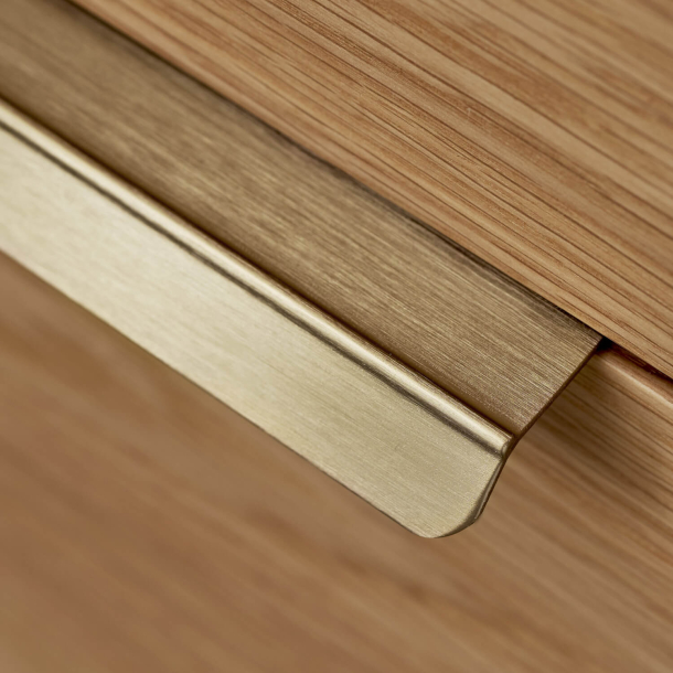 Furnipart Cabinet Handle - Brushed brass - Model Accent - 200 mm