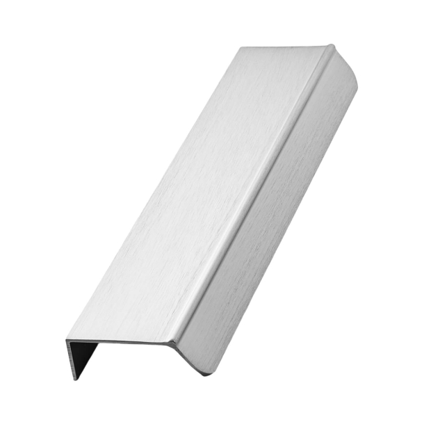 Furnipart Cabinet Handle - Brushed steel - Model Accent - 200 mm