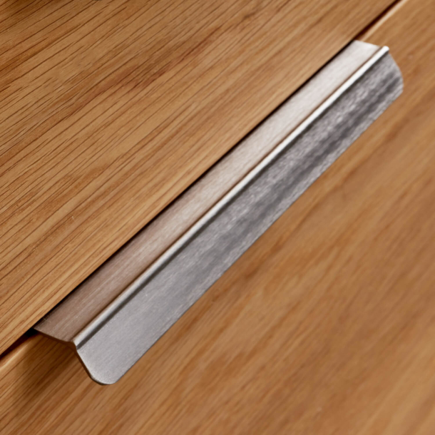 Furnipart Cabinet Handle - Brushed steel - Model Accent - 200 mm