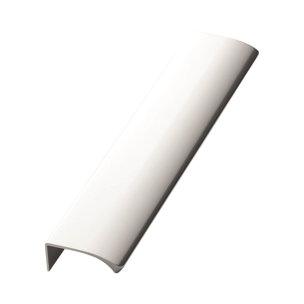 Furnipart Uchwyty meblowe - B&#322;yszcz&#261;cy anodowany - Model EDGE STRAIGHT - 200 mm