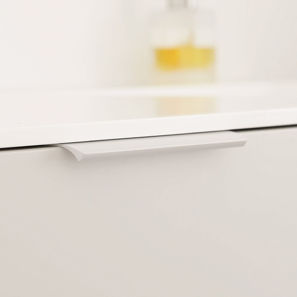 Furnipart Cabinet Handle - White - Model EDGE STRAIGHT - 200 mm