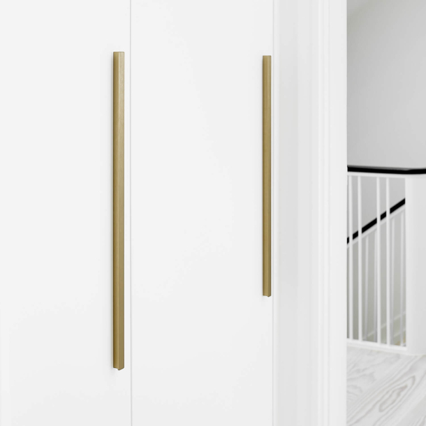 Furnipart Cabinet Handle - Brushed brass - Model Elan 600 mm