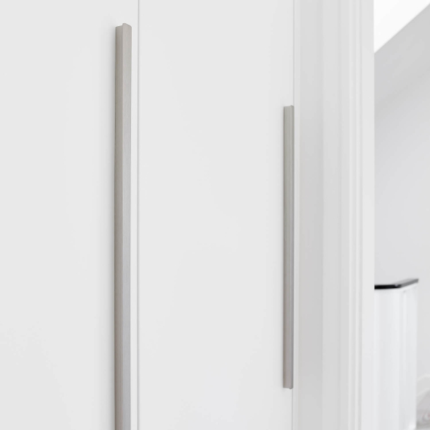 Furnipart Cabinet Handle - Brushed steel - Model Elan 600 mm