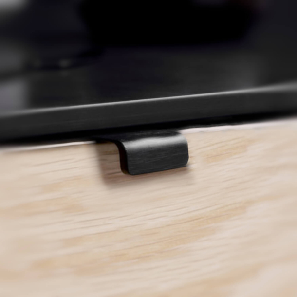 Furnipart cabinet handle - Brushed satin black - Model Artisan