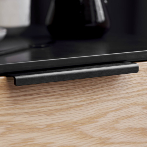 Furnipart cabinet handle - Brushed satin black - Model Artisan