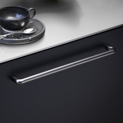 Furnipart Cabinet Handle - Brushed anthracite - Model Carve