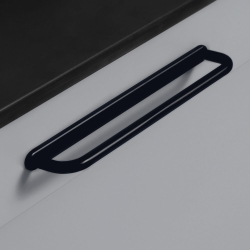 Furnipart Uchwyty meblowe - Matowa czer&#324; - Model D-Lite Handle