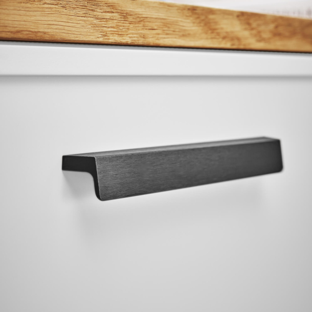 Furnipart Cabinet Handle - Brushed matt black - Model Envelope - 200 mm