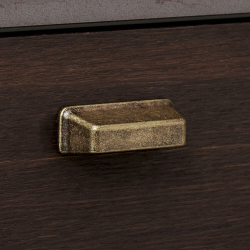 Furnipart Cabinet Handle - Antique brass - Model Equester Cup