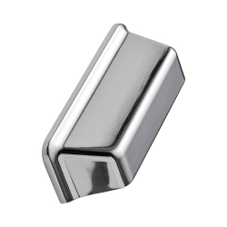 Furnipart Uchwyty meblowe - B&#322;yszcz&#261;cy nikiel - Model Equester Cup