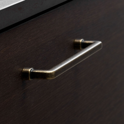 Furnipart Cabinet Handle - Antique brass - Model Equester