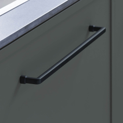 Furnipart Cabinet Handle - Matt black - Model Equester
