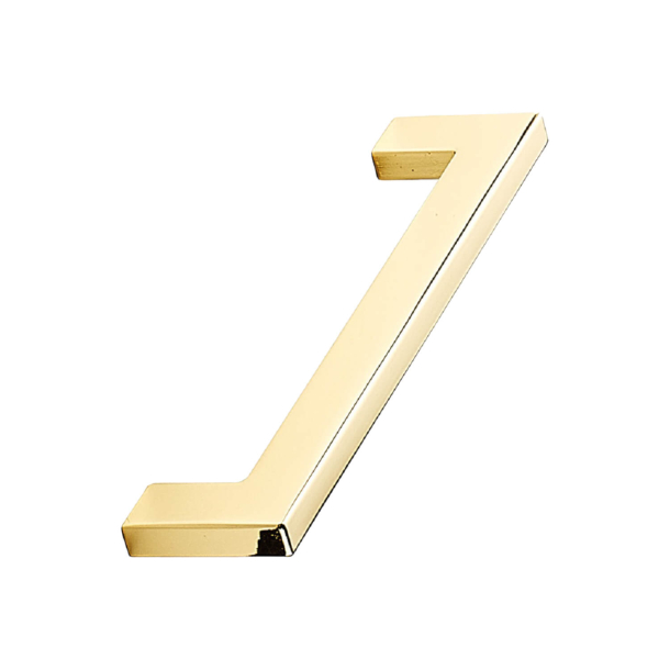 Furnipart Uchwyty meblowe - Polerowany mosi&#261;dz - Model FLAT